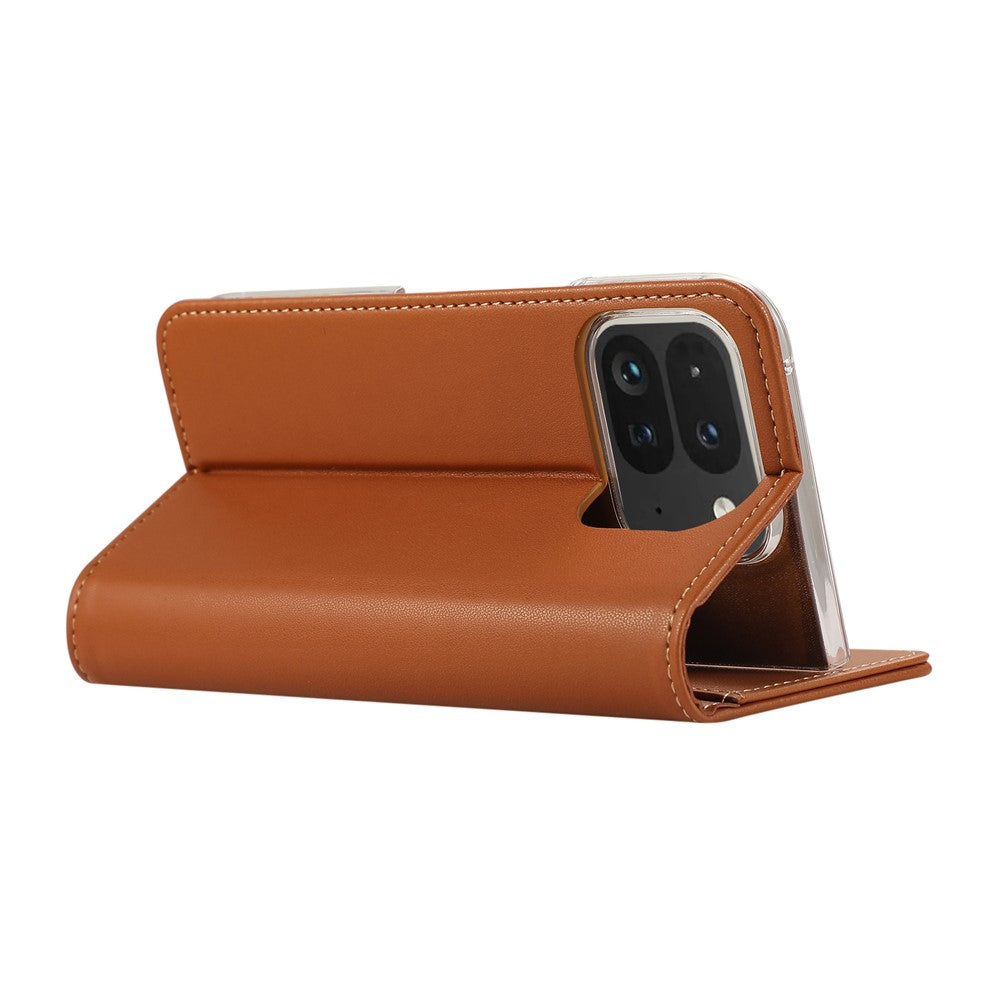 ABEEL For Google Pixel 11 Pro Fold Phone Case RFID Blocking Vegan Leather Flip Cover - Image 6