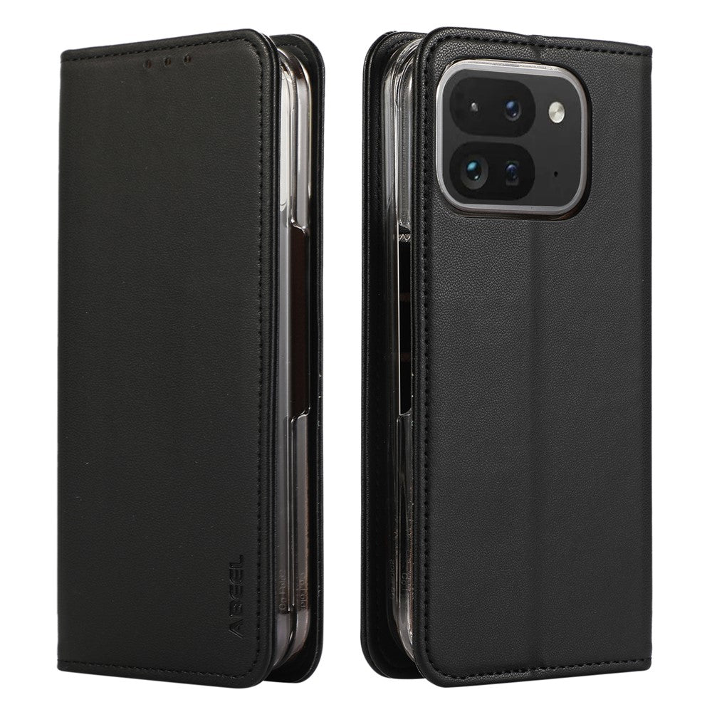 ABEEL For Google Pixel 11 Pro Fold Phone Case RFID Blocking Vegan Leather Flip Cover - Image 14