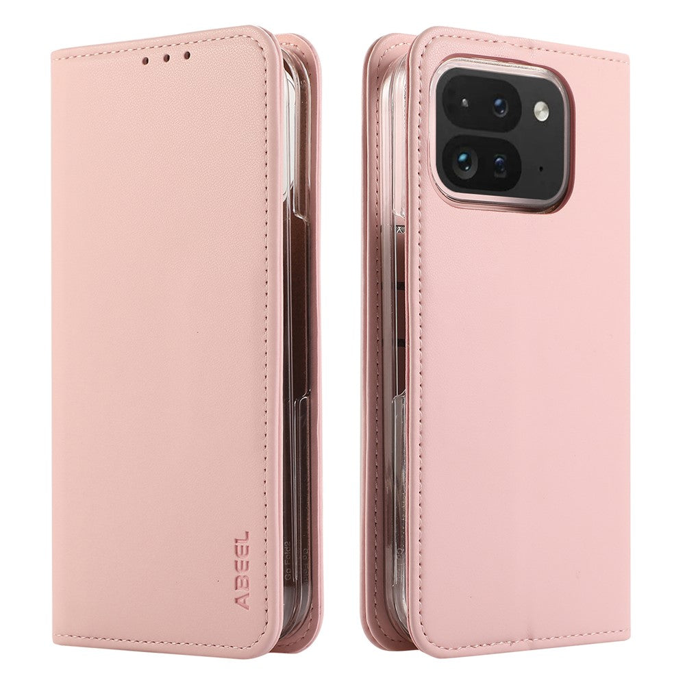 ABEEL For Google Pixel 11 Pro Fold Phone Case RFID Blocking Vegan Leather Flip Cover - Image 13