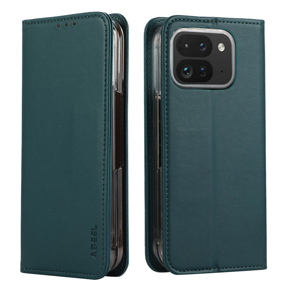 ABEEL For Google Pixel 11 Pro Fold Phone Case RFID Blocking Vegan Leather Flip Cover - Image 12