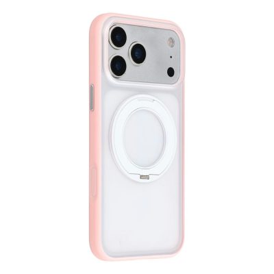 X-LEVEL For iPhone 18 Pro Case Rotatable Kickstand PC - Liquid Silicone Anti-Stain Phone Cover | Compatible with MagSafe