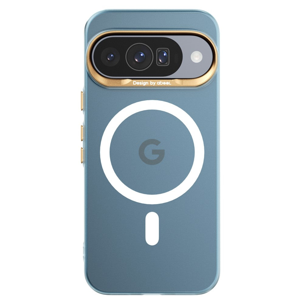 ABEEL For Google Pixel 10 Pro / Pixel 10 Magnetic Case Semi-Transparent Matte 1.0mm Ultra-Thin PC Phone Cover