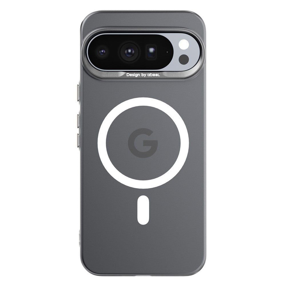 ABEEL For Google Pixel 10 Pro XL Magnetic Case Semi-Transparent Matte 1.0mm Ultra-Thin PC Phone Cover