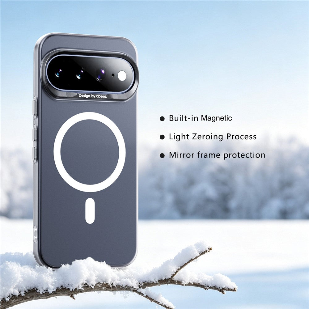 ABEEL For Google Pixel 11 Magnetic Case Semi-Transparent Matte 1.0mm Ultra-Thin PC Phone Cover - Image 2