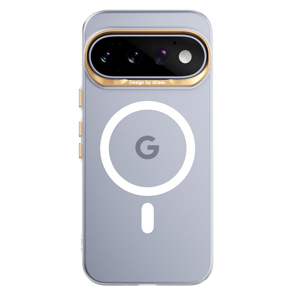 ABEEL For Google Pixel 11 Pro Magnetic Case Semi-Transparent Matte 1.0mm Ultra-Thin PC Phone Cover