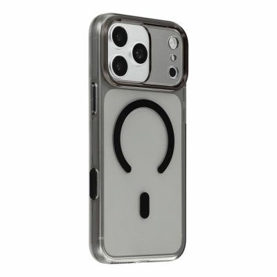 JAUCASE For iPhone 18 Pro Case Crystal PC Precise Lens Protection Phone Cover with  with AI Camera Control | Compatible with MagSafe
