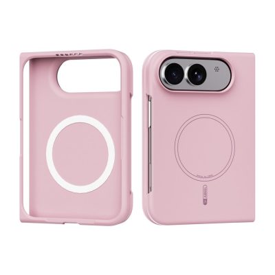 ABEEL Magnetic Case For iPhone Duo Skin Touch Liquid Silicone Phone Back Cover