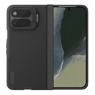 NILLKIN Super Frosted Shield Prop For Google Pixel 11 Pro Fold Case Clear Lens Lid Kickstand PC Magnetic Phone Cover
