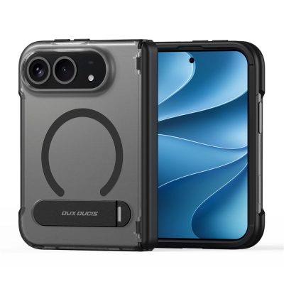 DUX DUCIS For iPhone Duo Kind Series Magnetic Case Kickstand TPU-PC Matte Phone Cover