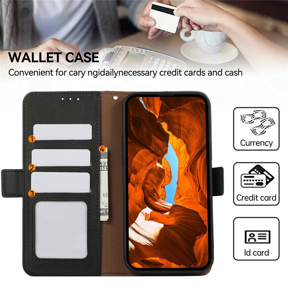 ABEEL For Google Pixel 11A Case Litchi Texture Leather RFID Blocking Phone Cover - Image 6