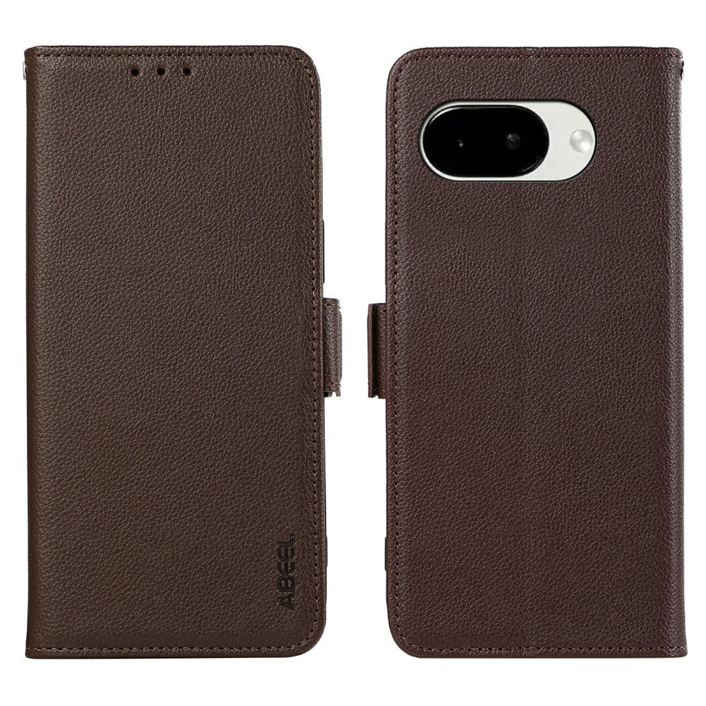 ABEEL For Google Pixel 11A Case Litchi Texture Leather RFID Blocking Phone Cover - Image 12