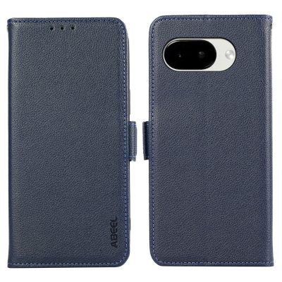 ABEEL For Google Pixel 11A Case Litchi Texture Leather RFID Blocking Phone Cover