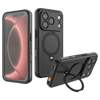REDPEPPER For iPhone 18 Pro IP68 Waterproof Case Kickstand Full-Body Phone Cover | Compatible with MagSafe