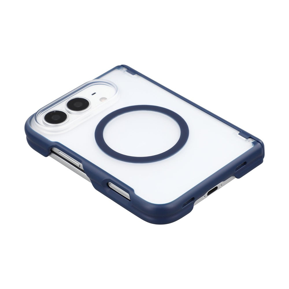 JAUCASE For iPhone Duo Magnetic Case Matte Texture Anti-Slip PC-TPU Phone Protective Cover - Image 6
