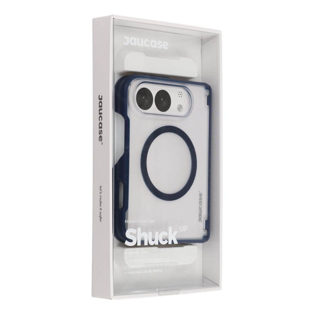 JAUCASE For iPhone Duo Magnetic Case Matte Texture Anti-Slip PC-TPU Phone Protective Cover - Image 8