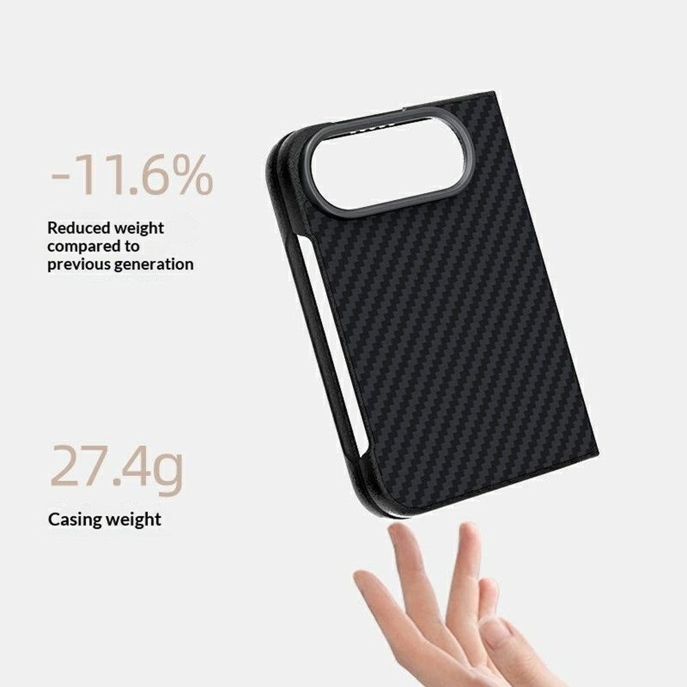 ABEEL For iPhone Duo Magnetic Case Carbon Fiber Texture Phone Back Cover - Image 4
