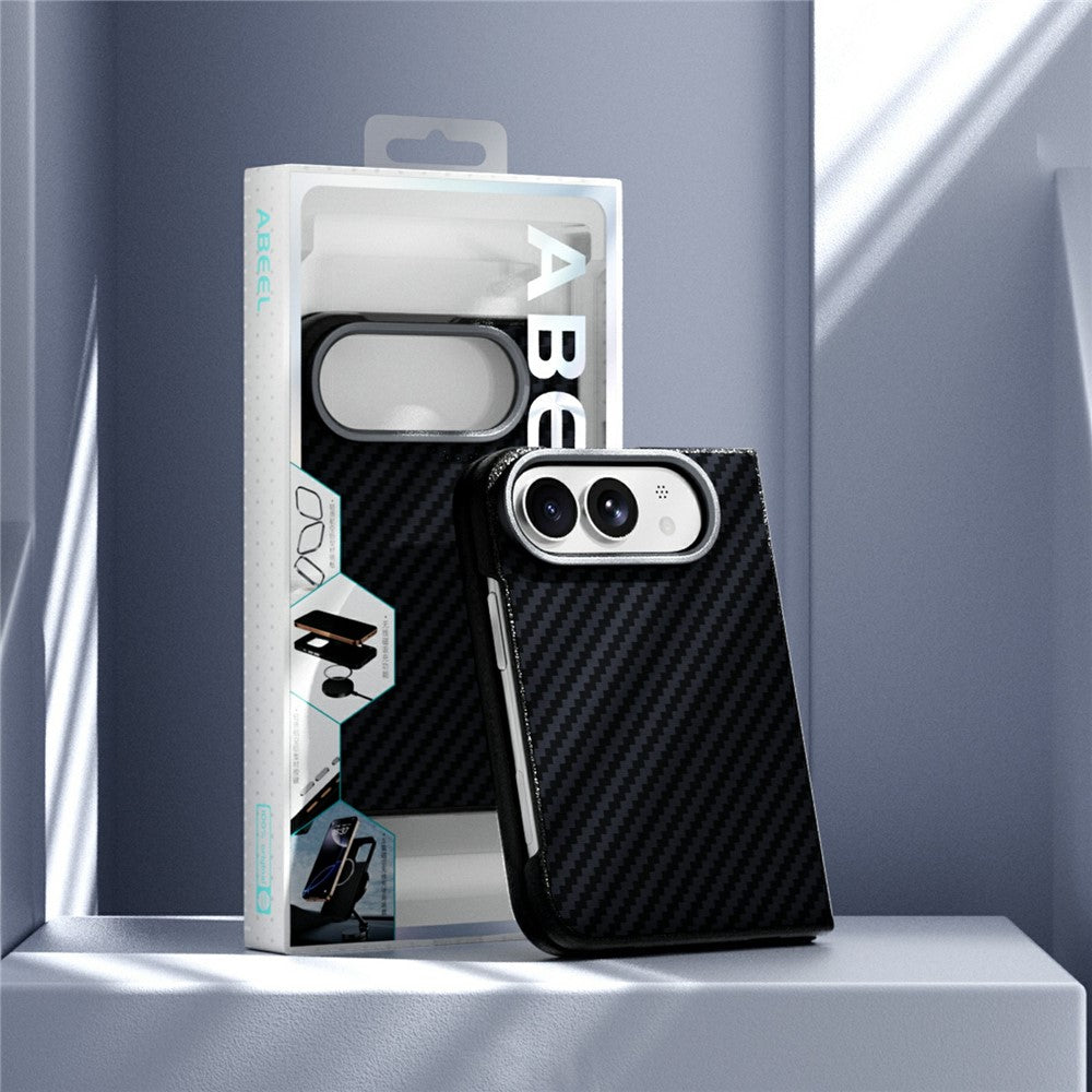 ABEEL For iPhone Duo Magnetic Case Carbon Fiber Texture Phone Back Cover - Image 8
