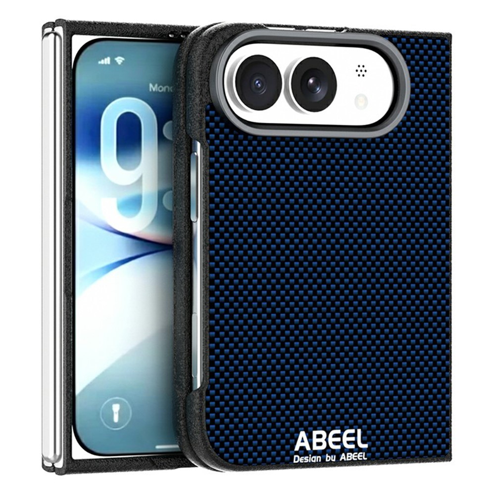 ABEEL For iPhone Duo Magnetic Case Printed PC-TPU Aluminum Alloy Leather Phone Cover - Image 10