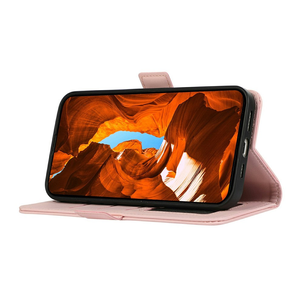 ABEEL For Google Pixel 11A Case Leather Phone Cover with RFID Blocking Wallet - Image 4