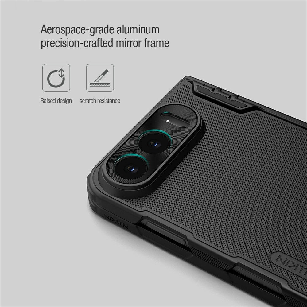 NILLKIN Super Frosted Shield Fold For iPhone Duo Magnetic Case PC Matte Phone Cover - Image 13