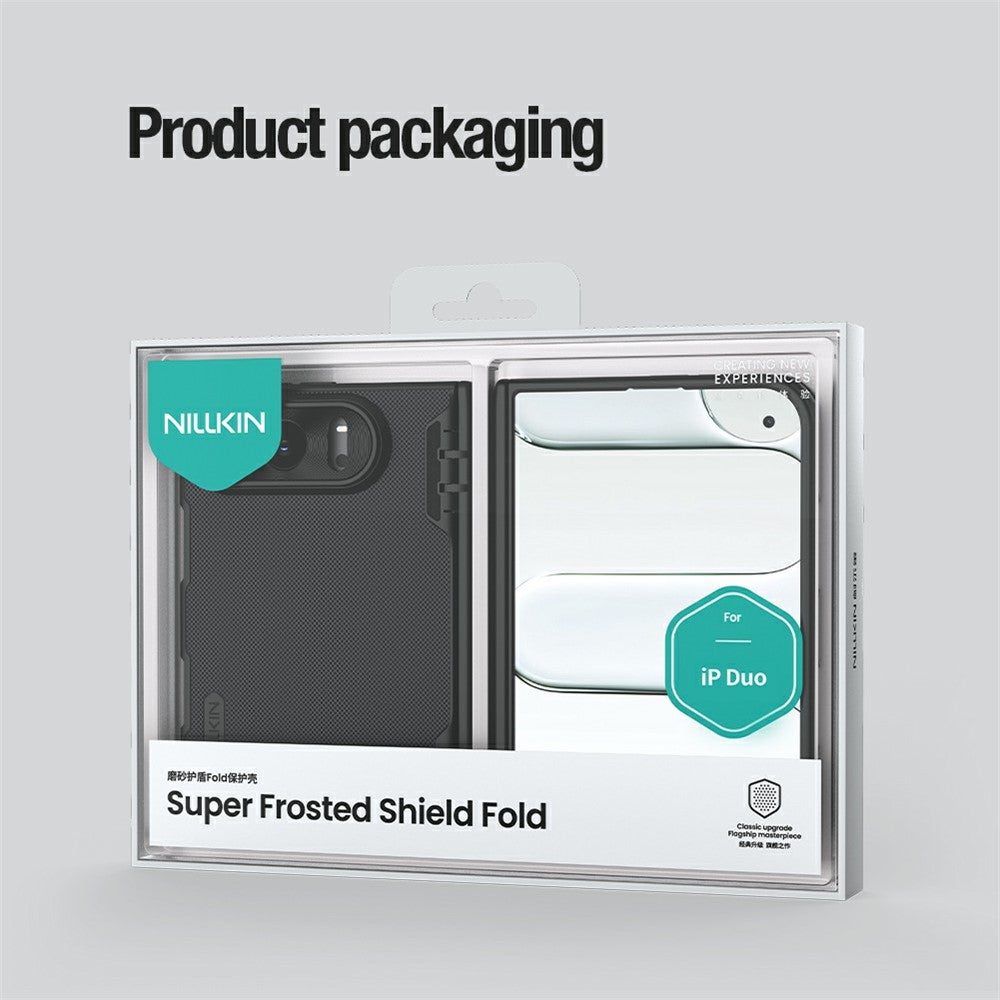 NILLKIN Super Frosted Shield Fold For iPhone Duo Magnetic Case PC Matte Phone Cover - Image 16