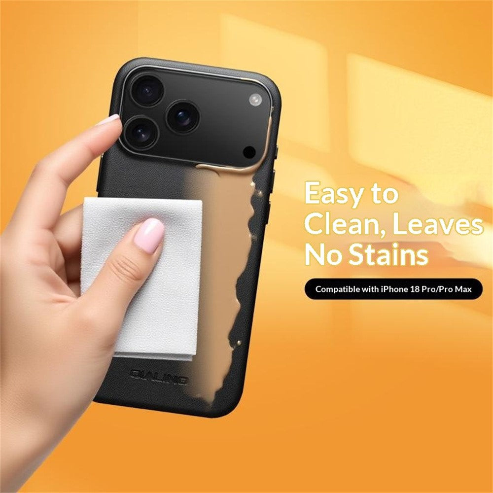 QIALINO For iPhone 18 Pro Max Case High Grade PC-Silicone Phone Cover | Compatible with MagSafe - Image 3