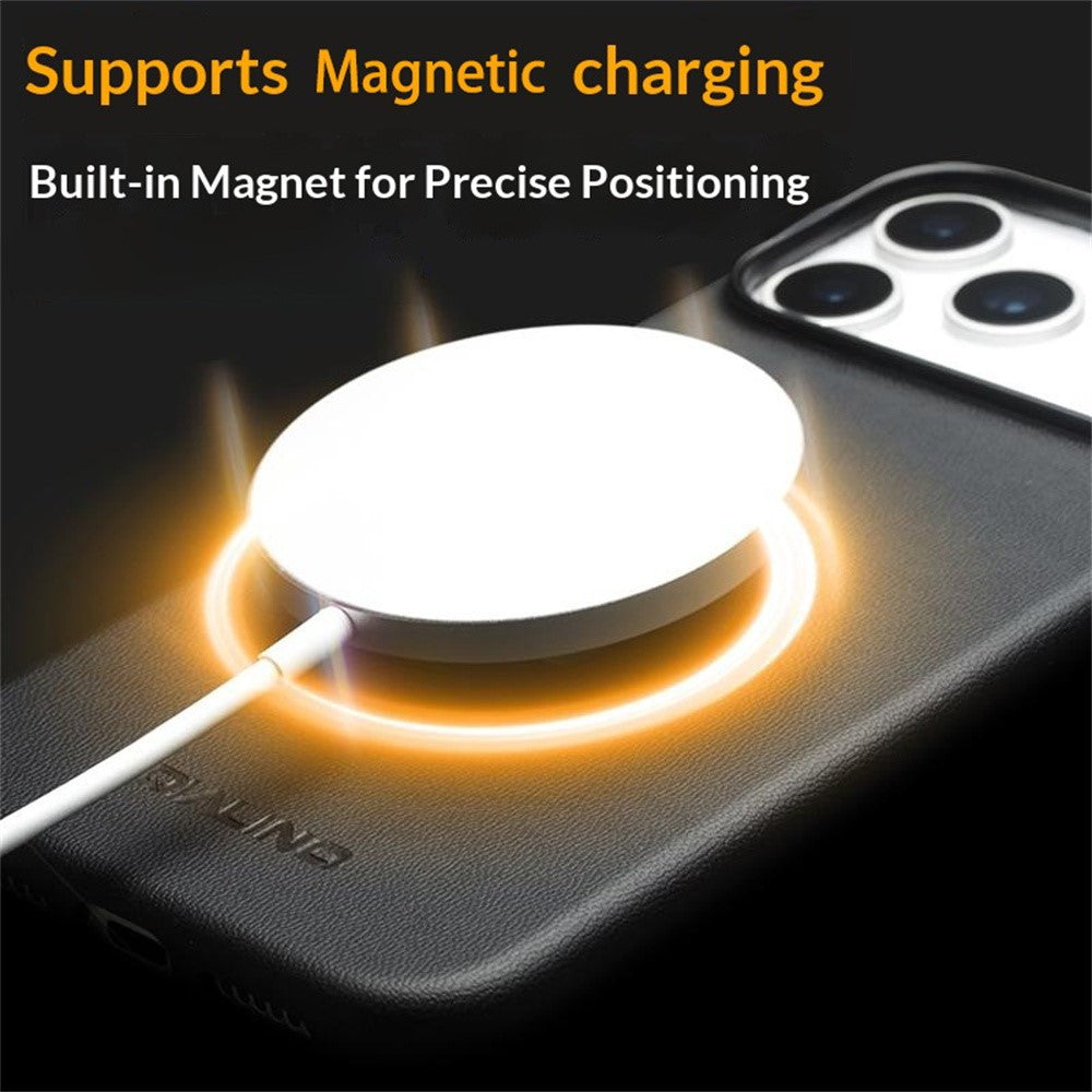 QIALINO For iPhone 18 Pro Max Case High Grade PC-Silicone Phone Cover | Compatible with MagSafe - Image 5