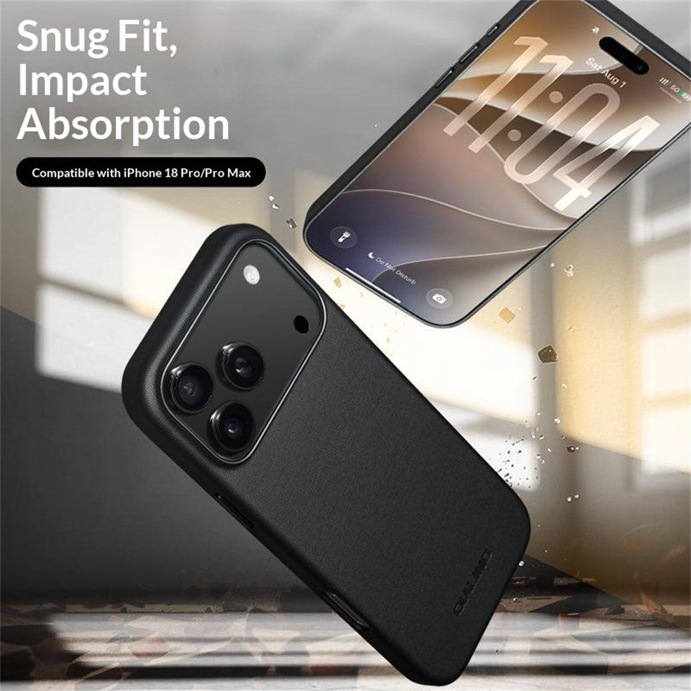 QIALINO For iPhone 18 Pro Max Case High Grade PC-Silicone Phone Cover | Compatible with MagSafe - Image 6