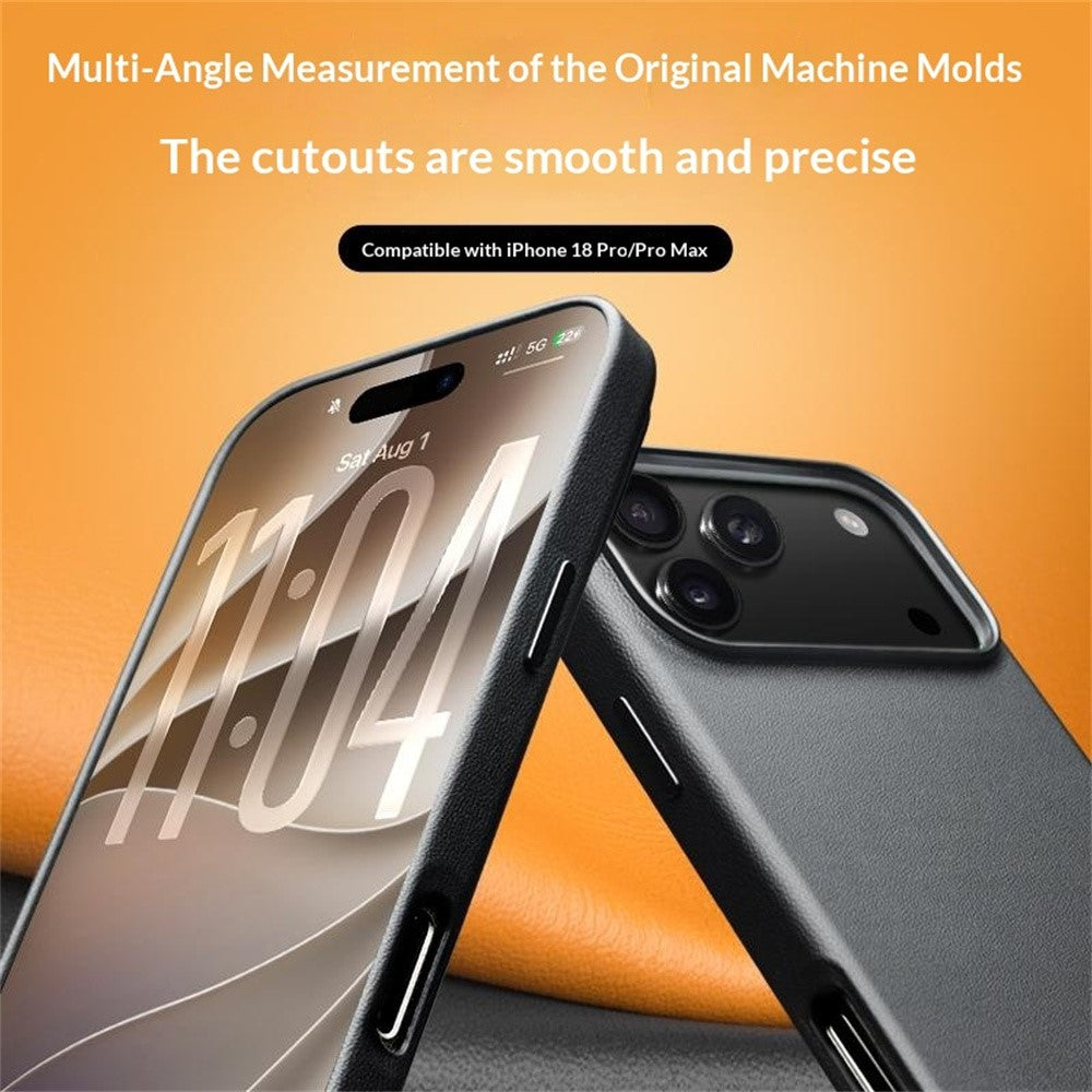 QIALINO For iPhone 18 Pro Max Case High Grade PC-Silicone Phone Cover | Compatible with MagSafe - Image 7