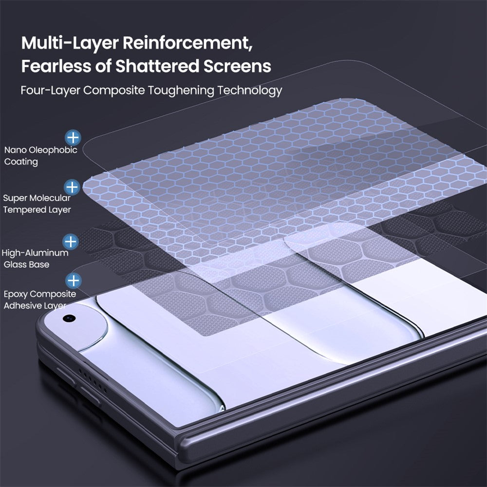 NILLKIN H+ Pro For iPhone Duo Screen Protector Guard Full Coverage HD Clear AGC Glass Film - Image 9