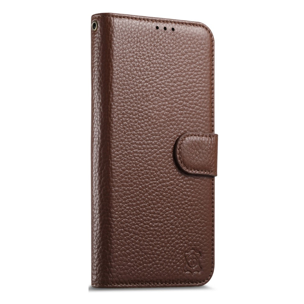 Split Leather Flip Cover For Google Pixel 10A Case RFID Blocking Wallet with Magnetic Clasp - Image 14